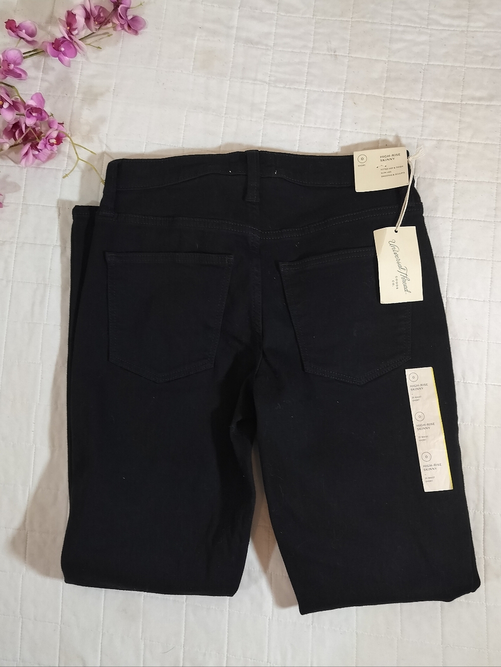 Pants Slim Fit Black Trousers